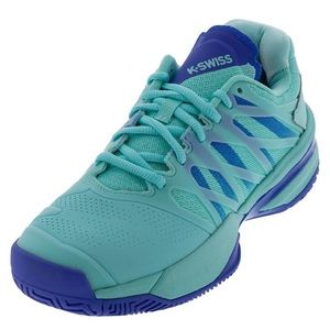 K-Swiss Ultrashot Tennis Shoe in Aruba Blue / Dazzling Blue
